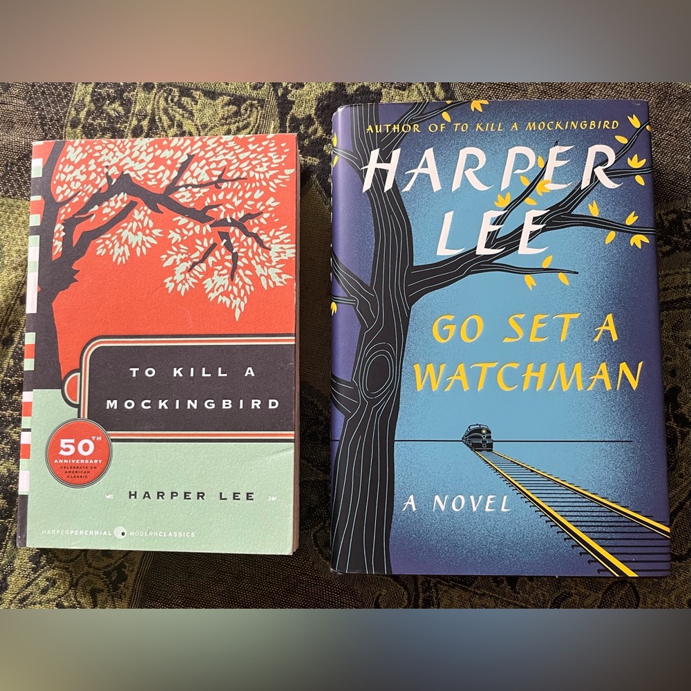 Harper Lee's 'To Kill A Mockingbird' & 'Go Set A Watchman'. 🐦‍⬛